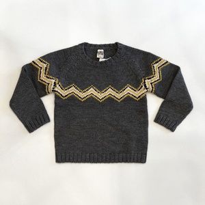 Bonton Grey Knit Boys' Sweater (Size: 8 ans)